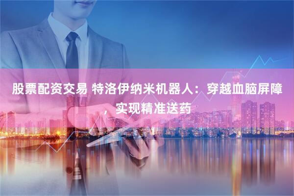 股票配资交易 特洛伊纳米机器人：穿越血脑屏障，实现精准送药